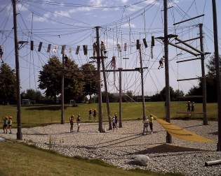 High Ropes Course of the University Augsburg