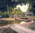 Water Playground Lake Eder Dam