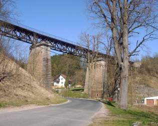 Technisches Denkmal Eisenbahnbrücke