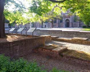 Roman stone building Augsburg