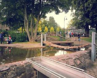 Water Playground Lake Eder Dam