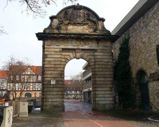 The gate of the stables Hannover
