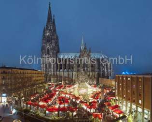 Weihnachtsmarkt am Kölner Dom