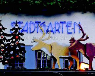 Christmas market at the Stadtgarten