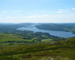 Gipfel des Wansfell