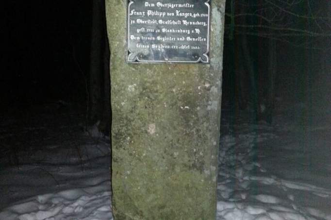 Memorial stone Philipp Franz von Langen - © doatrip.de