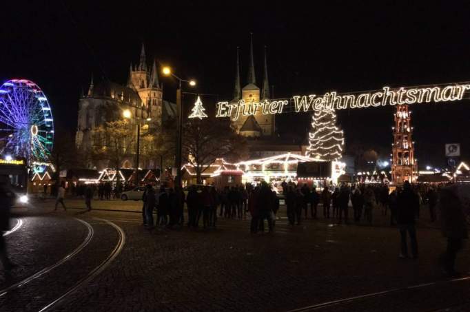 Erfurter Weihnachtsmarkt - © Martina Heinze-Eberhardt