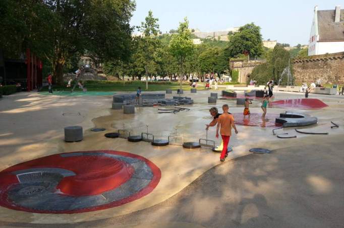 Water Playground Deutsches Eck - © doatrip.de