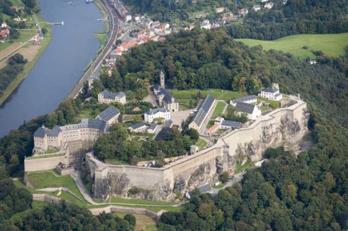 Königstein Fortress - © Herbert Boswank, Dresden / Festung Königstein gGmbH