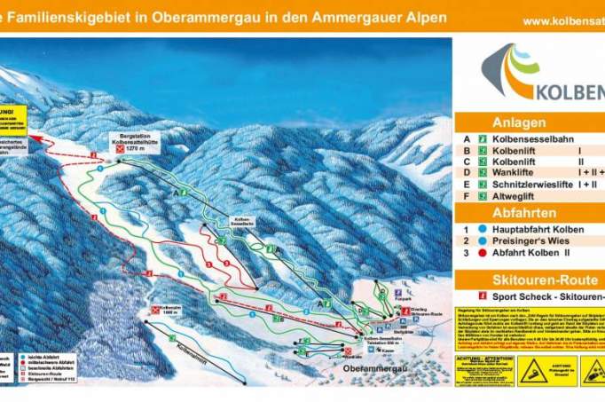 Skigebiet am Kolbensattel - © AktivArena am Kolben GmbH & Co. KG