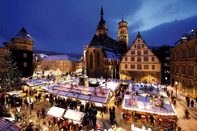 Christmas market Stuttgart - © Wilhelm Mierendorf