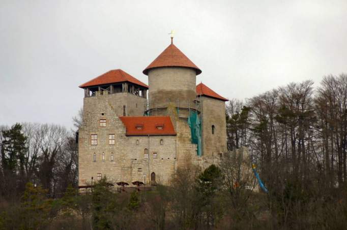 Normannstein Castle Ruins - © Horst Zwerenz