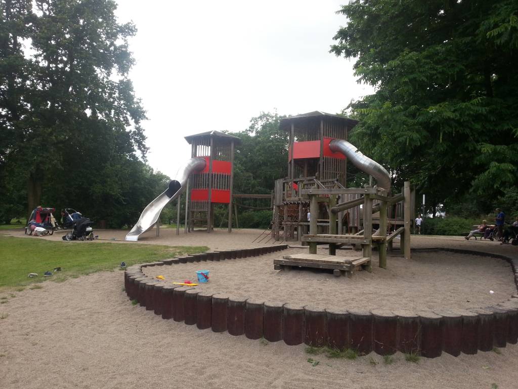 Ausflugsziel Wasserspielplatz Planten un Blomen in Hamburg DOATRIP.de