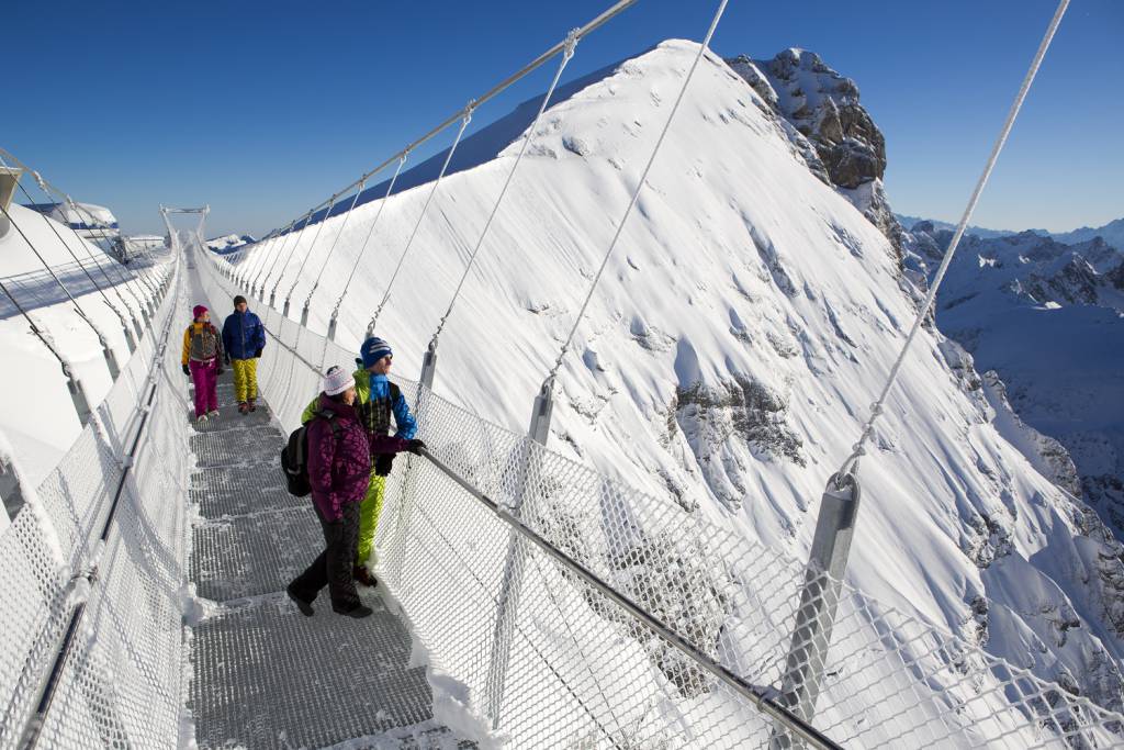 Local destination TITLIS Cliff Walk in Engelberg DOATRIP.de